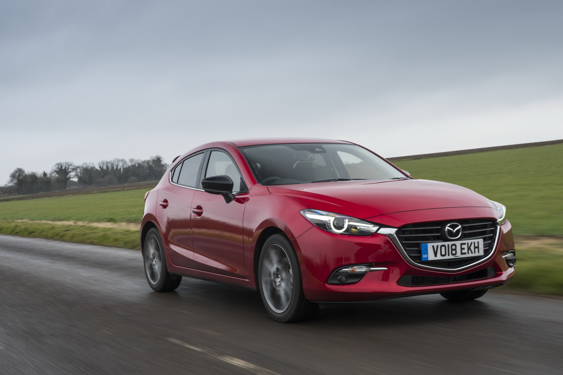 2018-Mazda3-08 2018 Mazda3 Sport Black Priced From £21,595 In The UK
