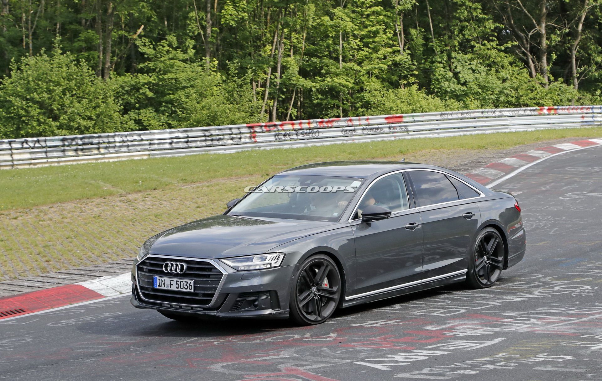 2019 Audi S8 Car Scoops 11 2019 Audi S8 Coming With 530HP Version Of Panamera’s Bi-Turbo V8
