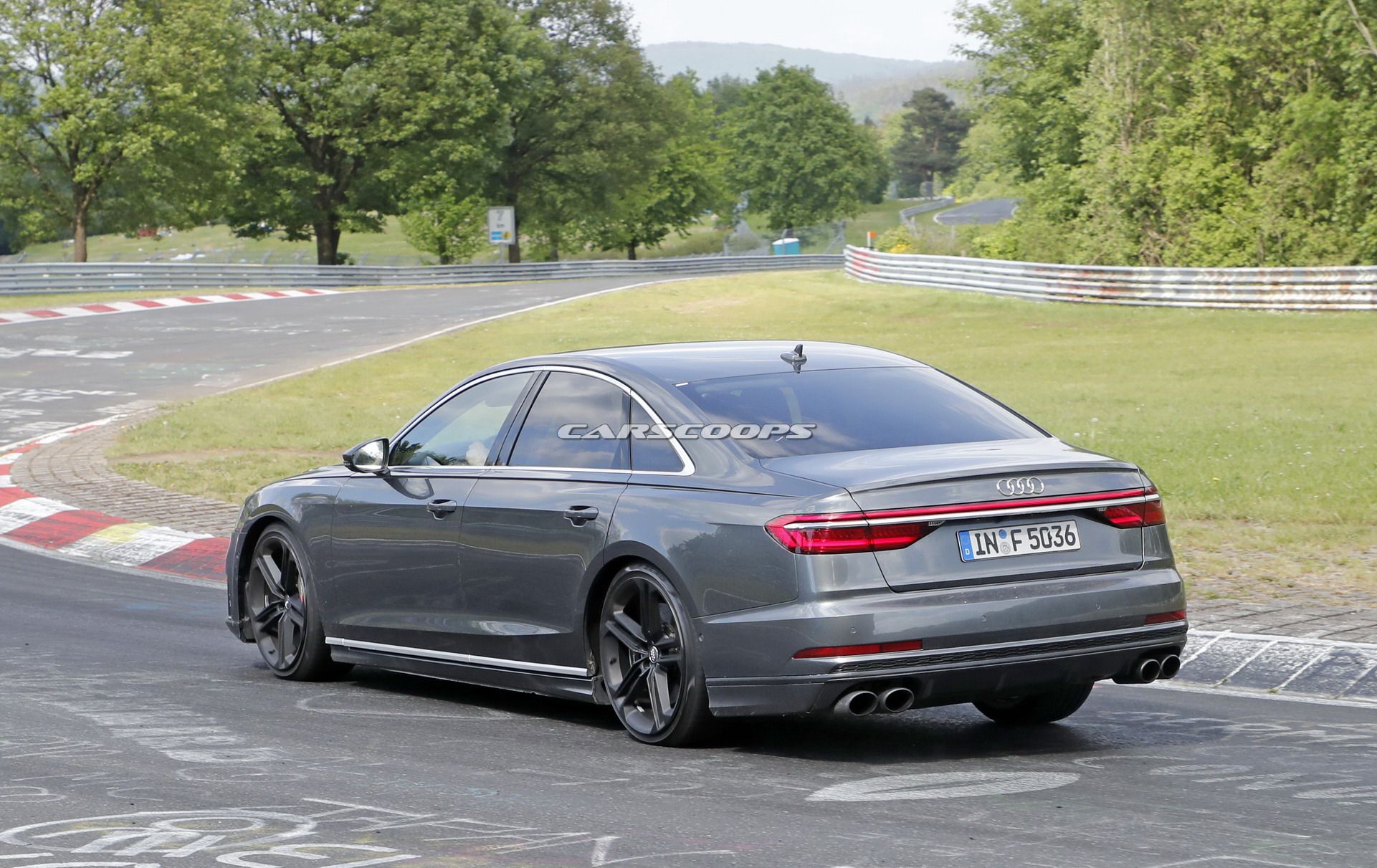 2019 Audi S8 Car Scoops 15 2019 Audi S8 Coming With 530HP Version Of Panamera’s Bi-Turbo V8