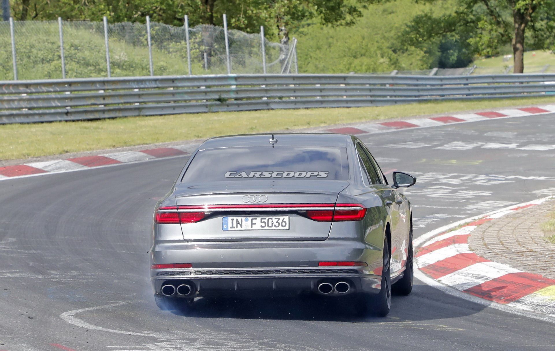 2019 Audi S8 Car Scoops 4 2019 Audi S8 Coming With 530HP Version Of Panamera’s Bi-Turbo V8