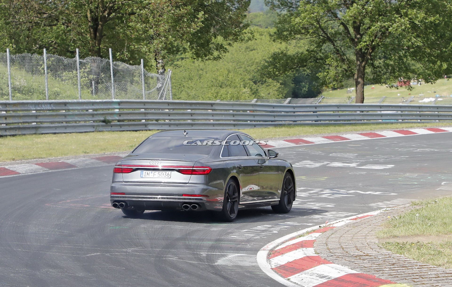 2019 Audi S8 Car Scoops 7 2019 Audi S8 Coming With 530HP Version Of Panamera’s Bi-Turbo V8