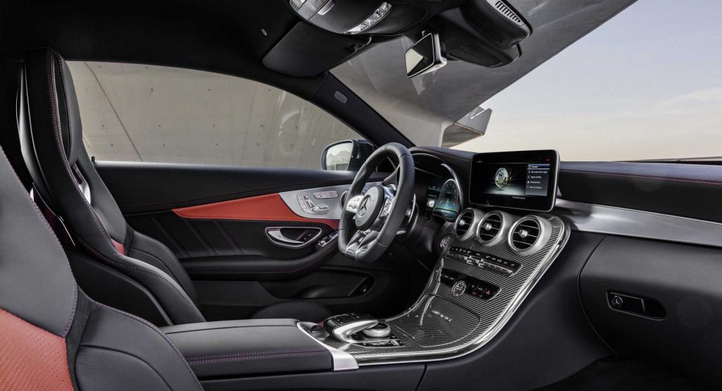 2019 Mercedes-AMG C63 S Coupe Hate It Or Love It? Infotainment Touchscreens That Looked Tacked On