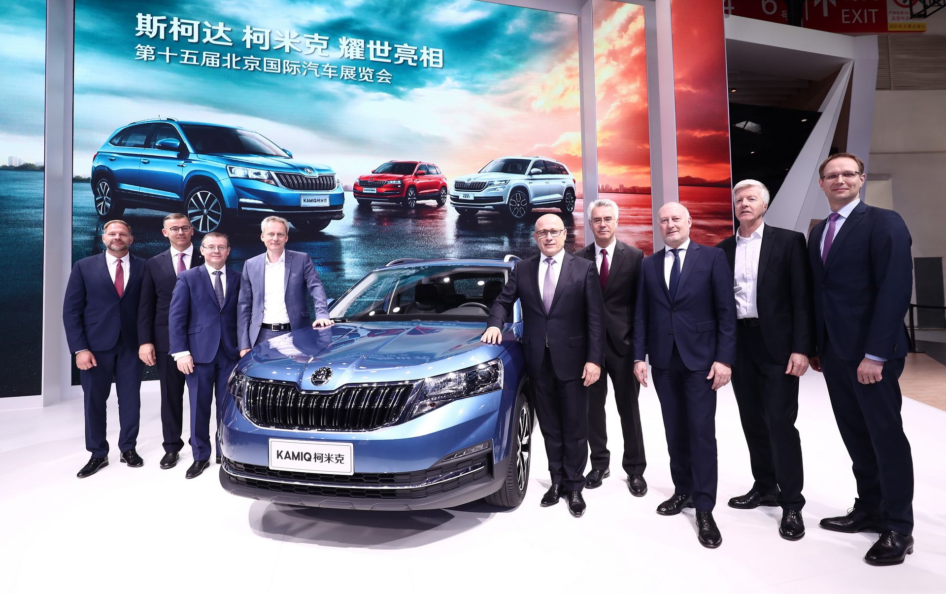 2019-skoda-kamiq-1 Skoda Kamiq Drives Into The Beijing Show With 1.5L Engine