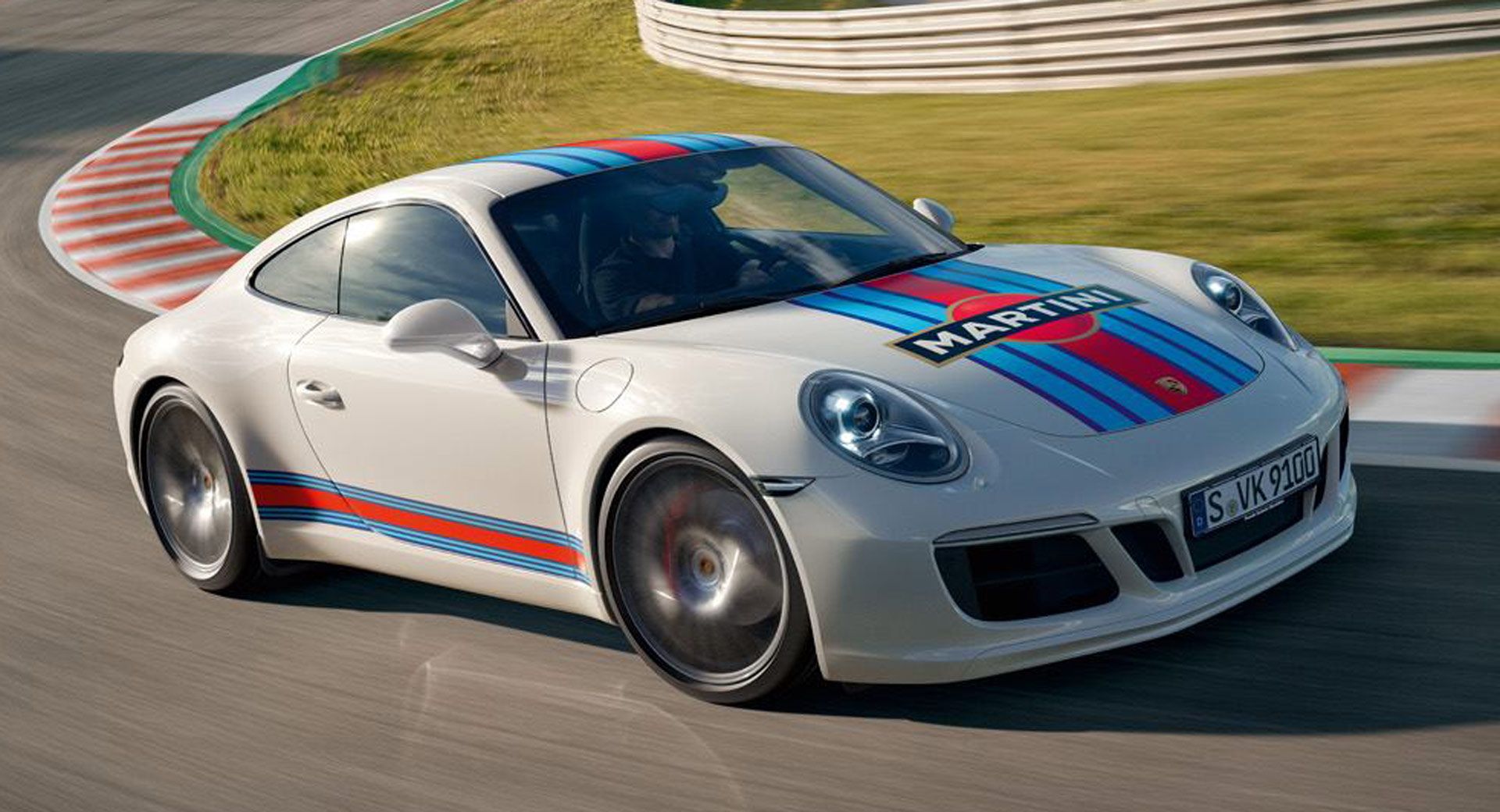 Deck Out Your New 911 In Martini Racing Stripes