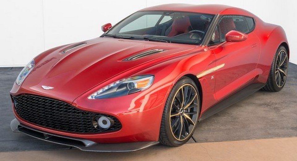  Barely Driven Aston Martin Vanquish Zagato Is A $1 Million Piece Of Art