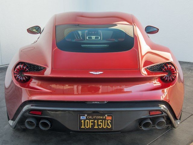 ASTON-MARTIN-VANQUISH-ZAGATO-6 Barely Driven Aston Martin Vanquish Zagato Is A $1 Million Piece Of Art