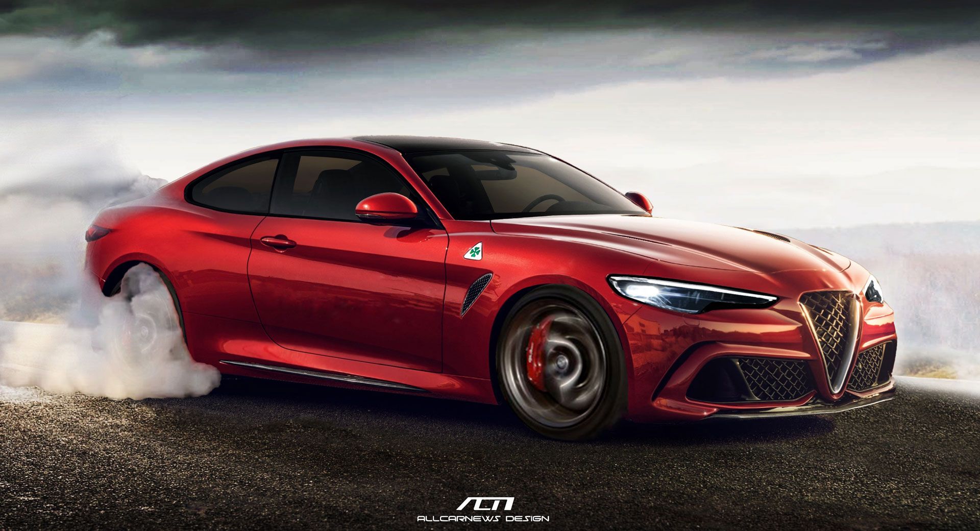 Alfa Romeo Giulia Rendered As 641 Hp Coupe Bruiser Carscoops