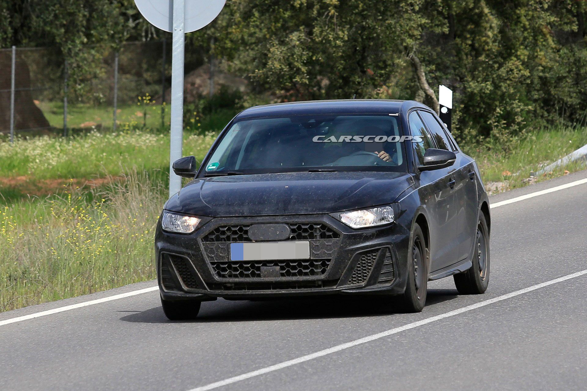 Audi-A1-1 2019 Audi A1 Teaser Reveals A High-Tech Interior With A Touchscreen Display