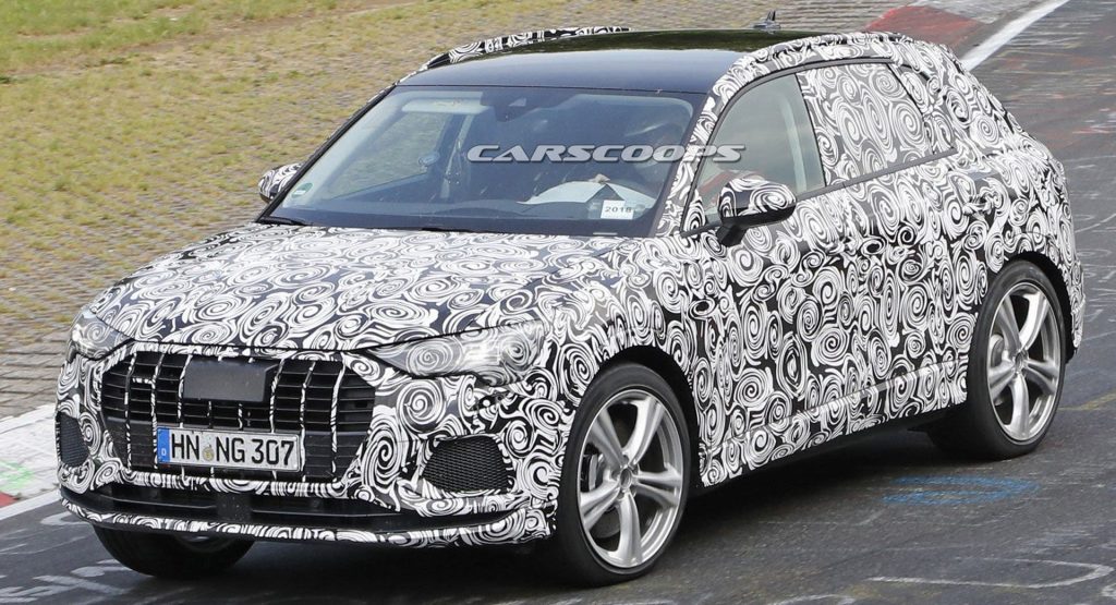  Possible Audi RS Q3 Prototype Spotted With 394 HP