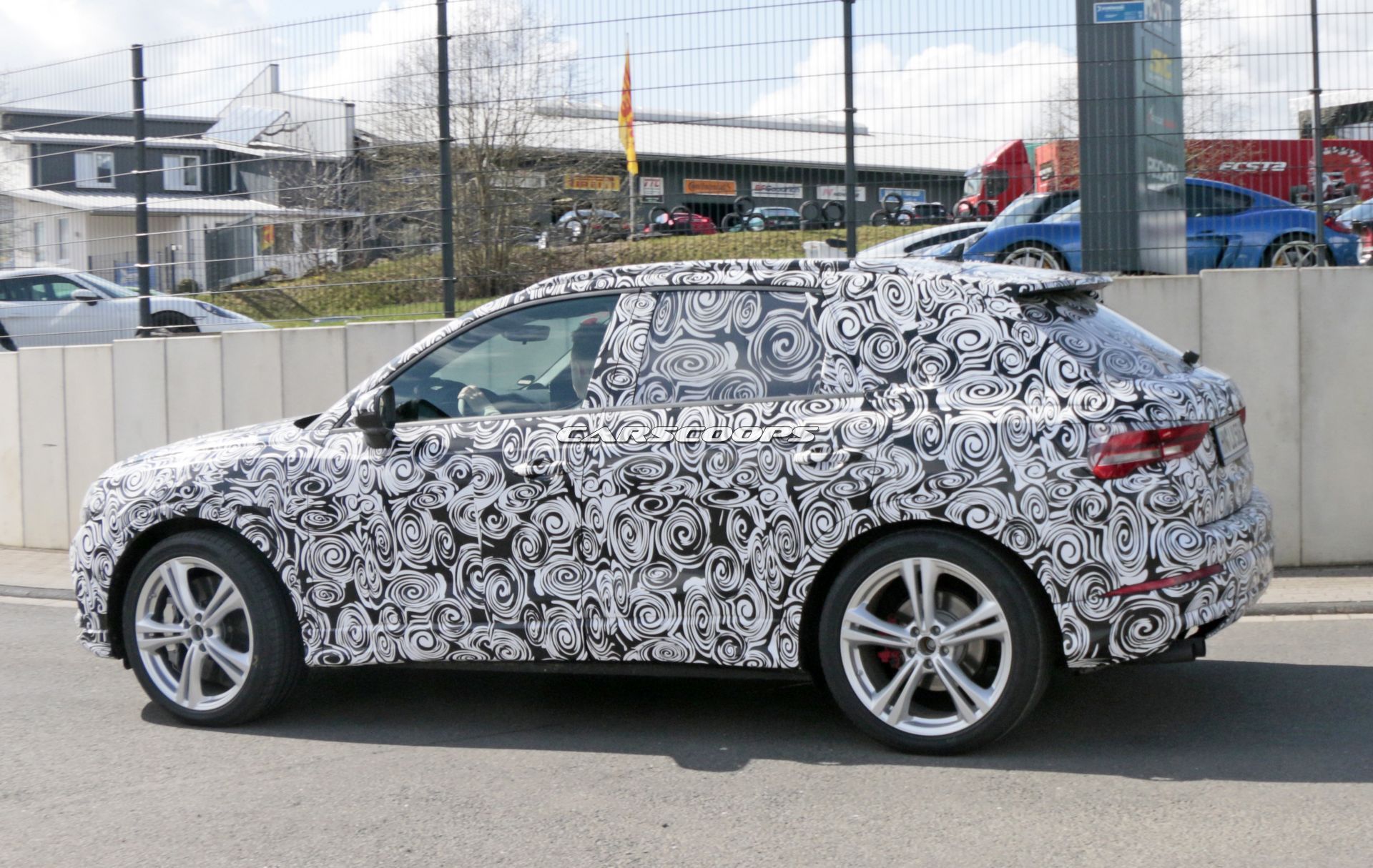 Audi-RS-Q3-Spy-Shots-17 Next-Generation Audi Q3 Brings Its Performance To The Nurburgring
