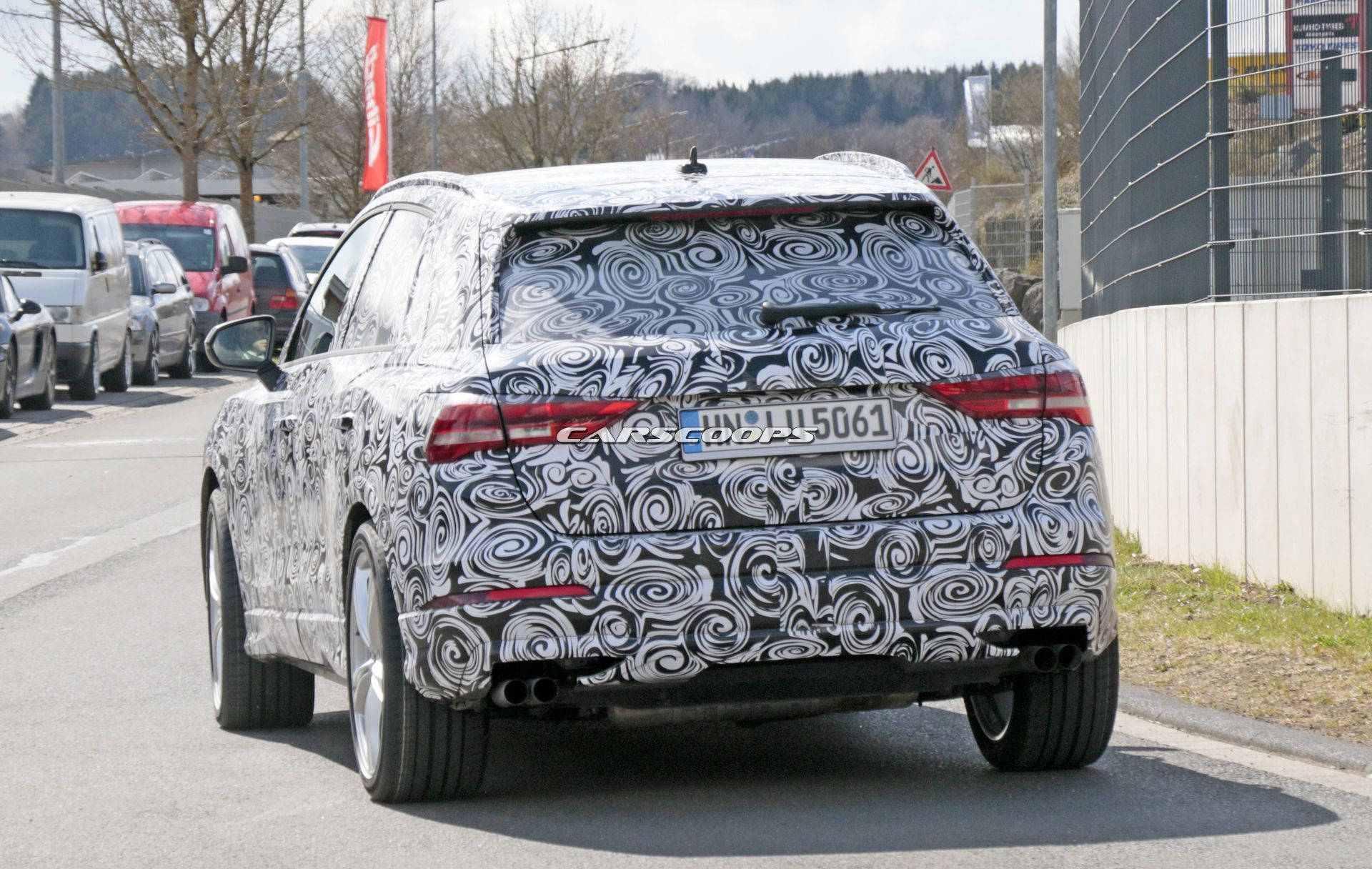 Audi-RS-Q3-Spy-Shots-18 Next-Generation Audi Q3 Brings Its Performance To The Nurburgring