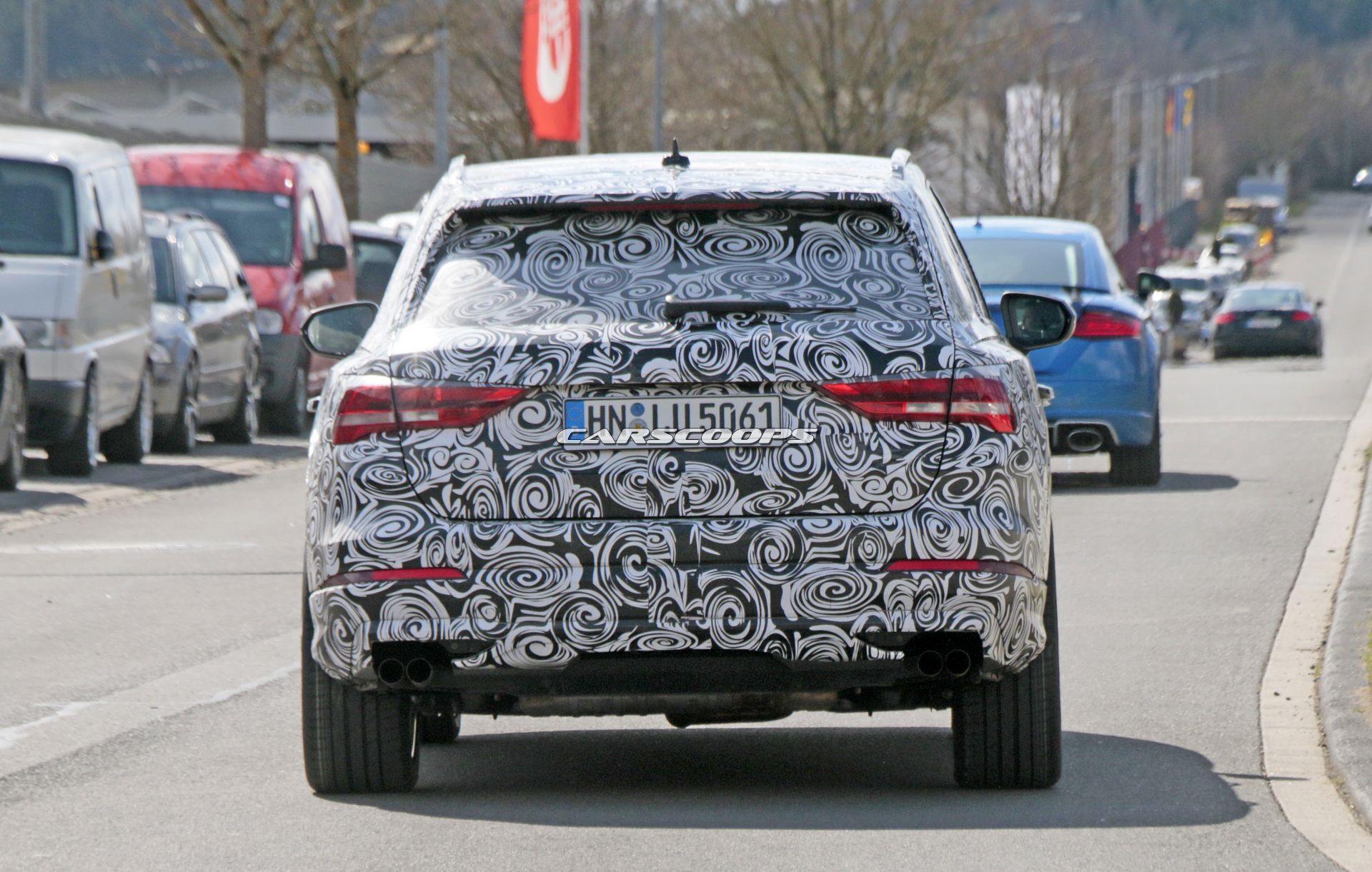 Audi-RS-Q3-Spy-Shots-19 Next-Generation Audi Q3 Brings Its Performance To The Nurburgring