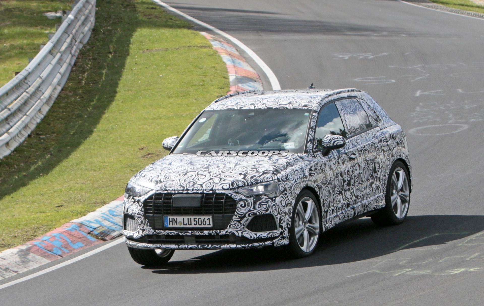 Audi-RS-Q3-Spy-Shots-4 Next-Generation Audi Q3 Brings Its Performance To The Nurburgring