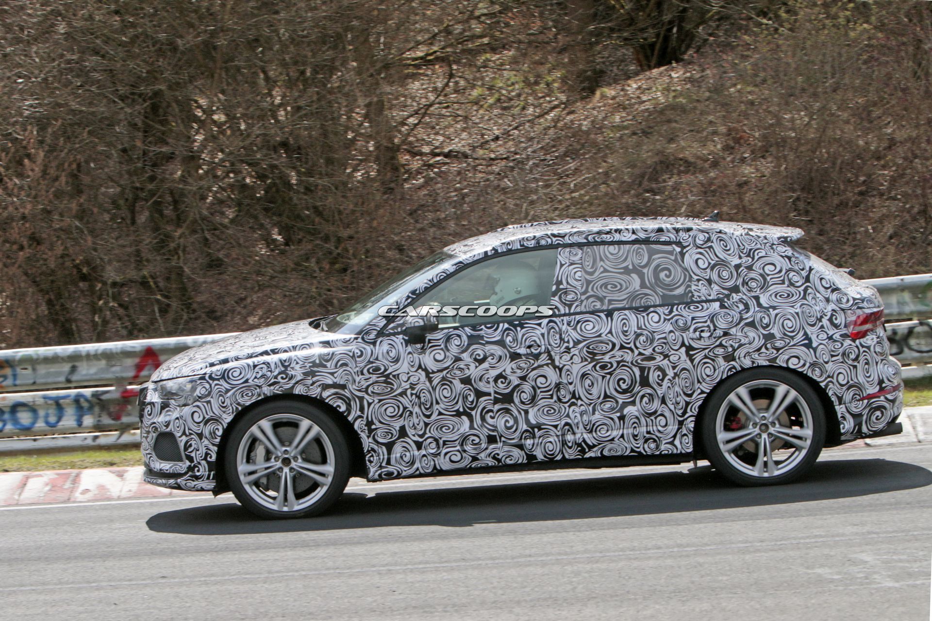 Audi-RS-Q3-Spy-Shots-8 Next-Generation Audi Q3 Brings Its Performance To The Nurburgring