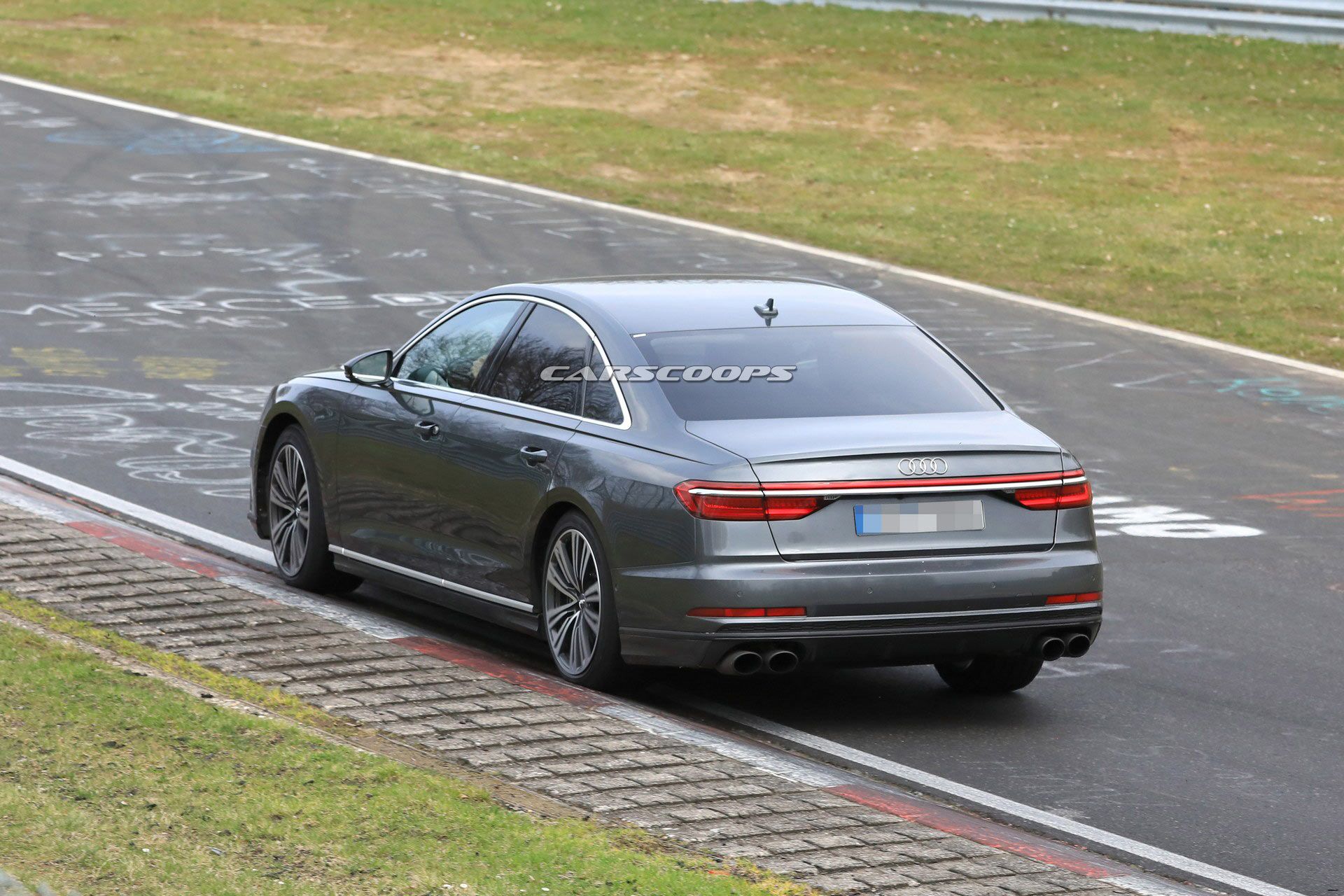 Audi-S8-17 2019 Audi S8 Coming With 530HP Version Of Panamera’s Bi-Turbo V8