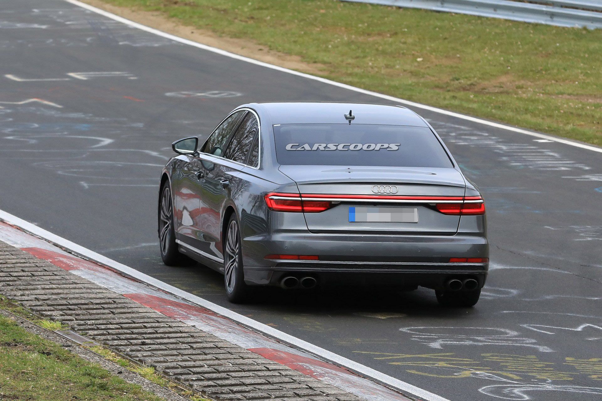 Audi-S8-18 2019 Audi S8 Coming With 530HP Version Of Panamera’s Bi-Turbo V8