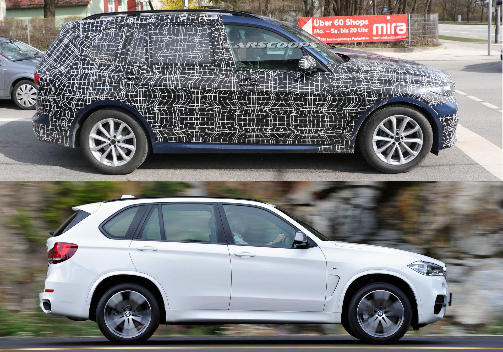 2019 BMW X7 Looks Massive Next To First X3