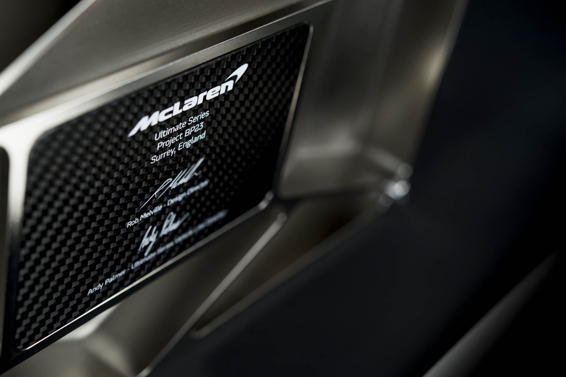 BP23 Speed Form_badge copy McLaren BP23 Speed Form Sculpture Keeps Customers Entertained