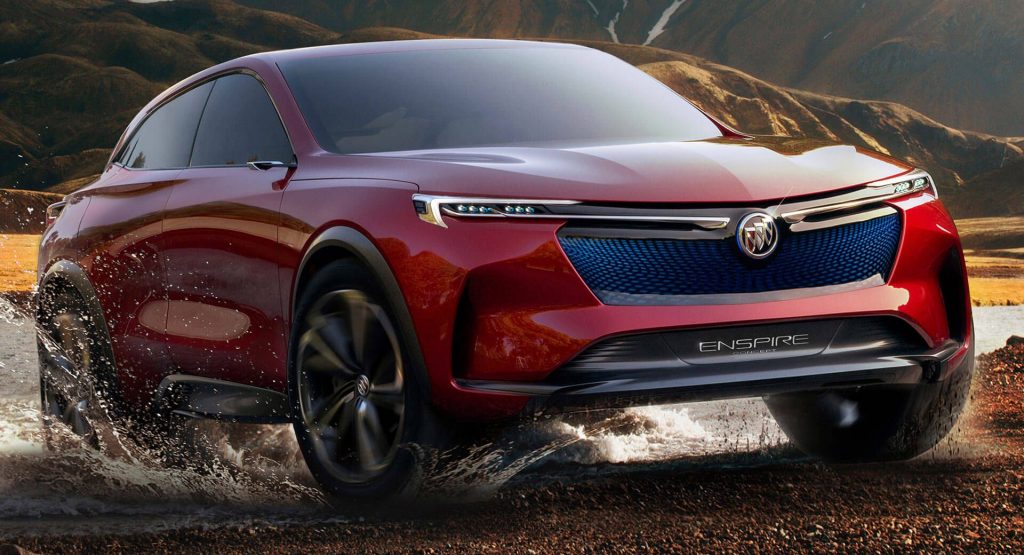  Buick Enspire Concept Unveiled As An Electric Crossover With 550 HP