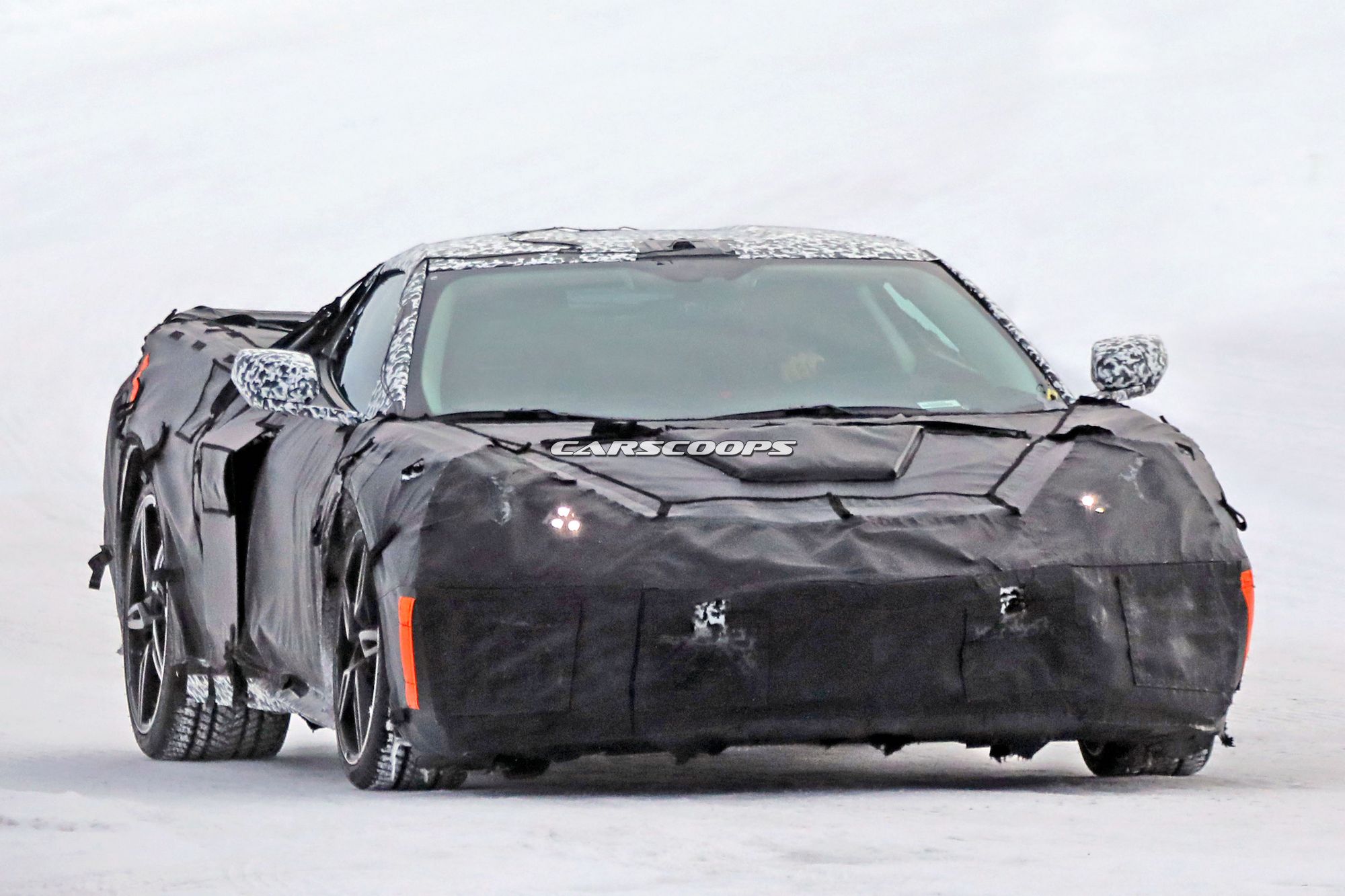 Chevrolet-Corvette-C8-Spy-Shots-6 2020 Corvette Rumored To Have Four Powertrain Options Including One With Around 1,000 HP