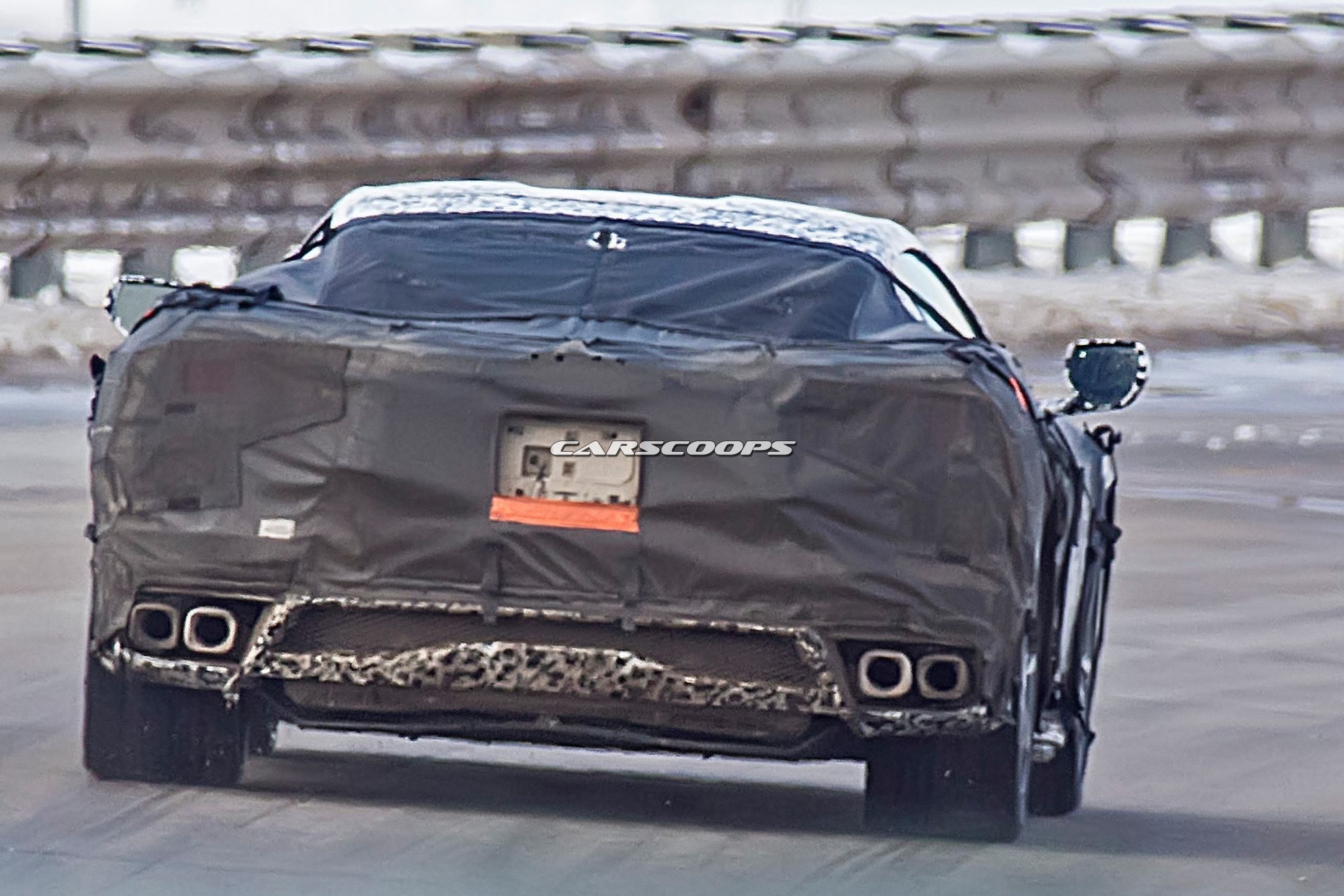 Chevrolet-Corvette-C8-Spy-Shots-9 Mid-Engine Corvette C8 Reportedly Teased At Dealer Convention