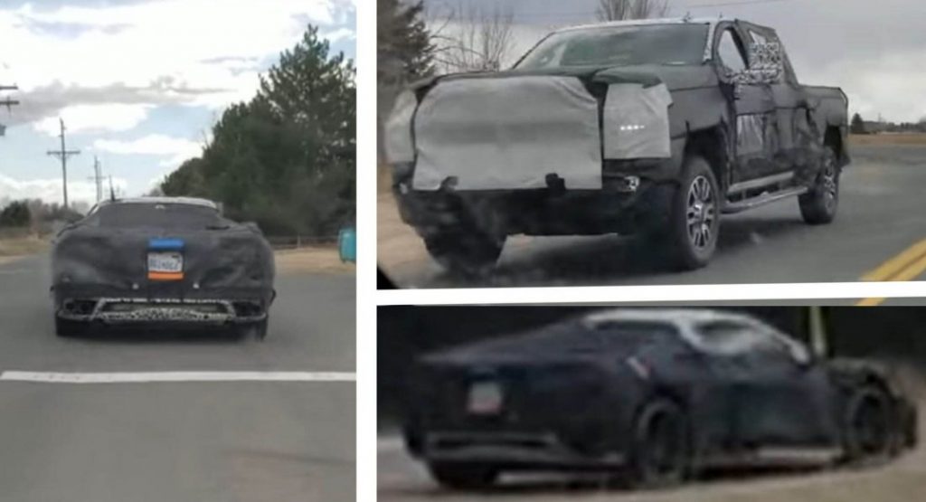  Mid-Engine Corvette And 2020 Chevy Silverado HD Caught On Video