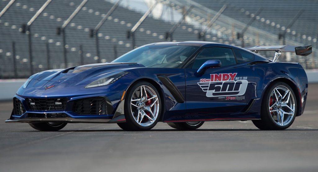  Corvette ZR1 Pace Car Unveiled For The 2018 Indianapolis 500