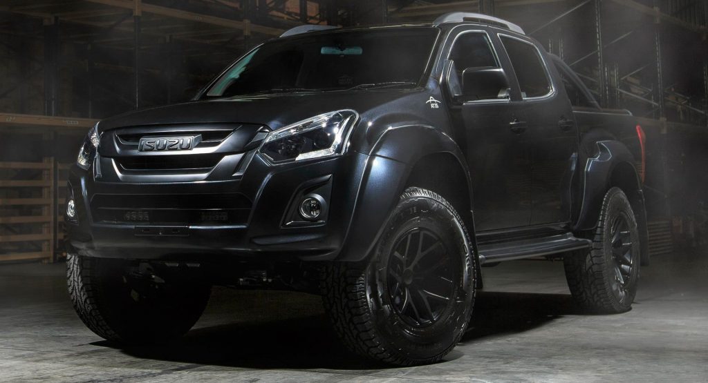 If Batman Was A Farmer: Isuzu D-Max AT35 Ditches Chrome For A Stealthier Look