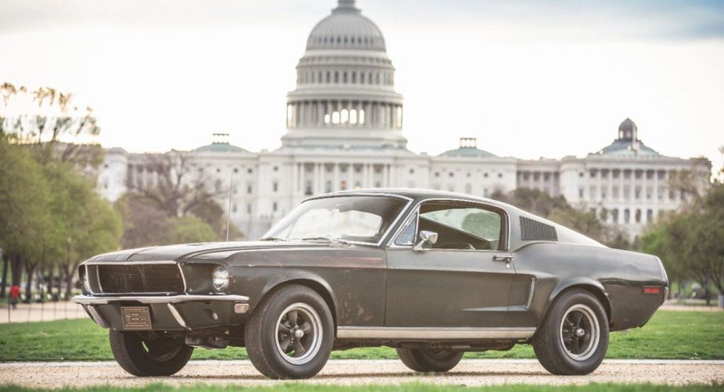  Original Ford Bullitt Mustang On Display In The Heart Of Washington, D.C.