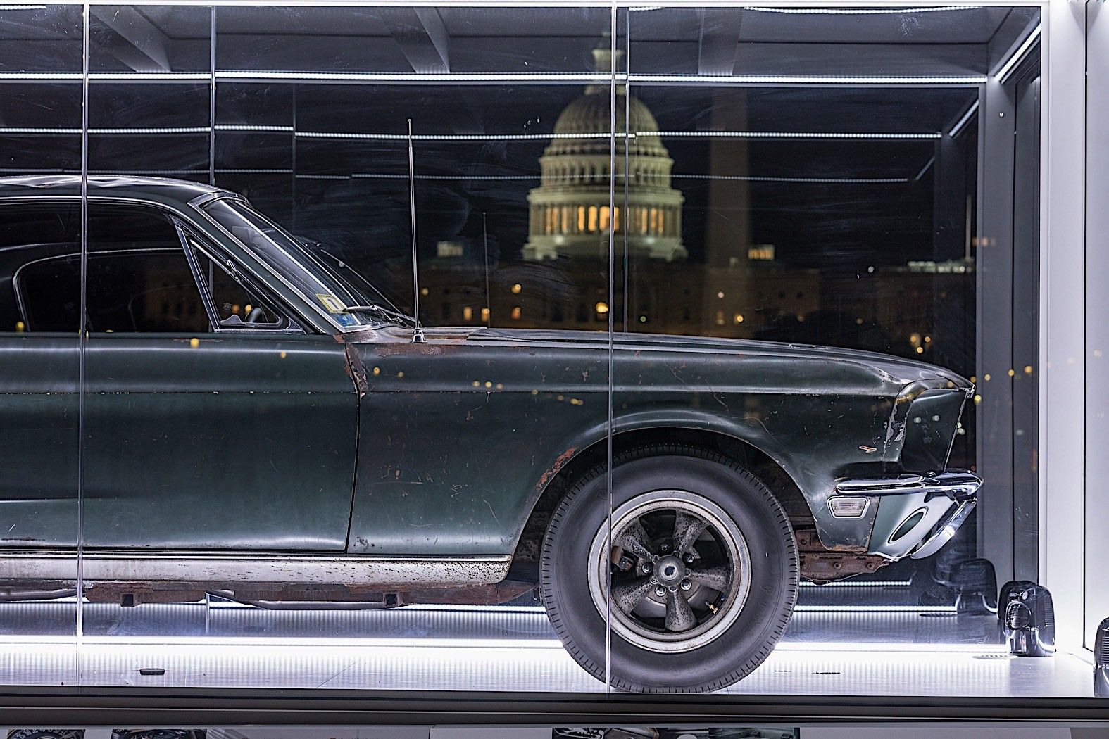 Ford-Mustang-Bullitt-Washington-10 Original Ford Bullitt Mustang On Display In The Heart Of Washington, D.C.