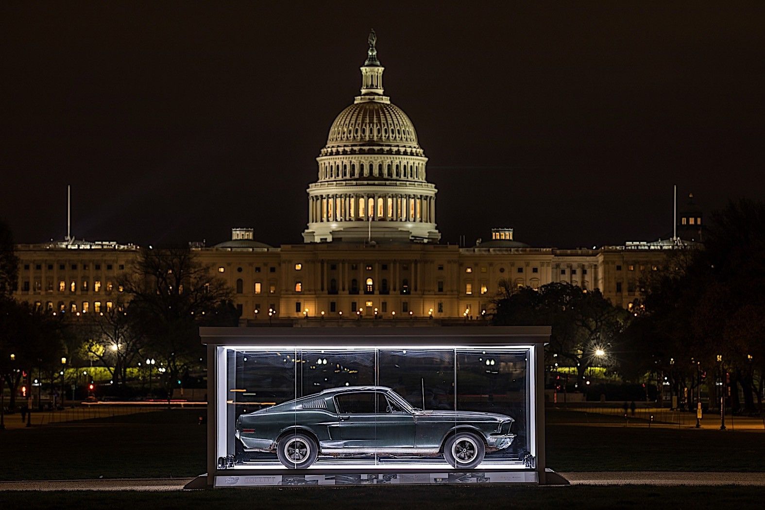 Ford-Mustang-Bullitt-Washington-2 Original Ford Bullitt Mustang On Display In The Heart Of Washington, D.C.