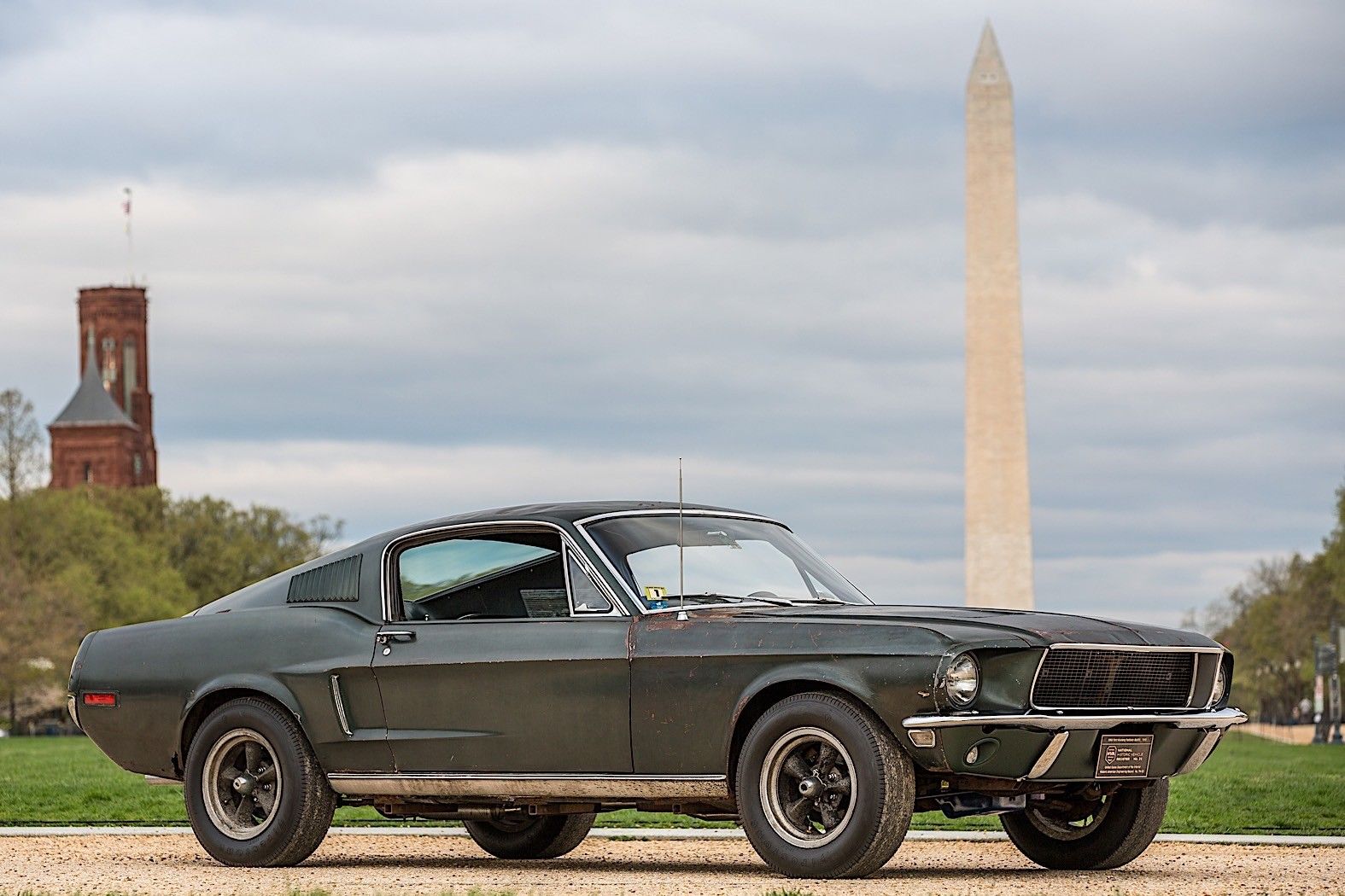 Ford-Mustang-Bullitt-Washington-4 Original Ford Bullitt Mustang On Display In The Heart Of Washington, D.C.