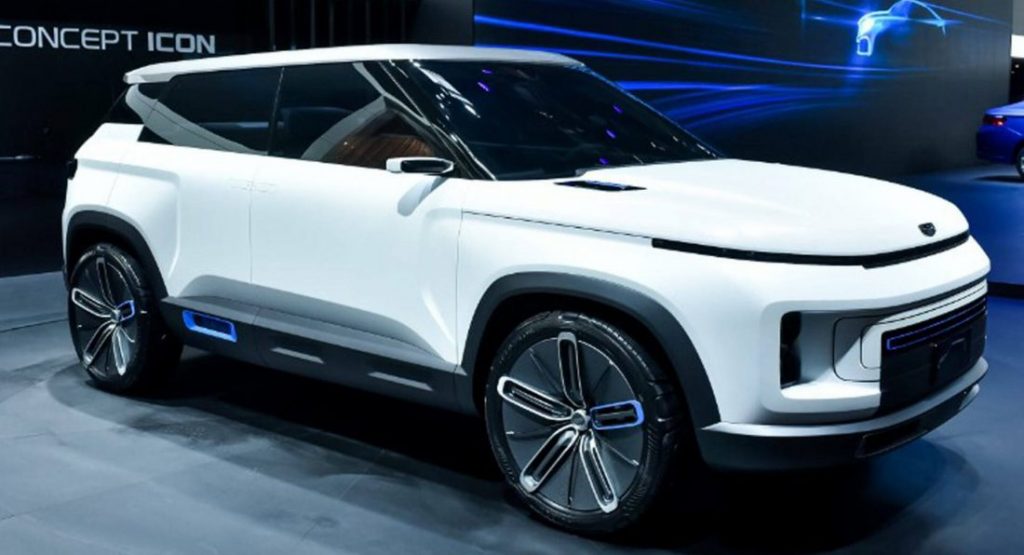  Geely Introduces The New Icon Concept And Borui GE Plug-In Hybrid
