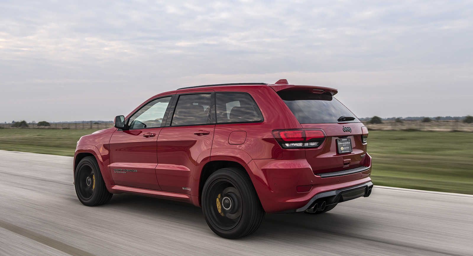 Hennessey Jeep Grand Cherokee Trackhawk Hennessey Didn’t Waste Any Time Making A 850-HP Jeep Grand Cherokee Trackhawk