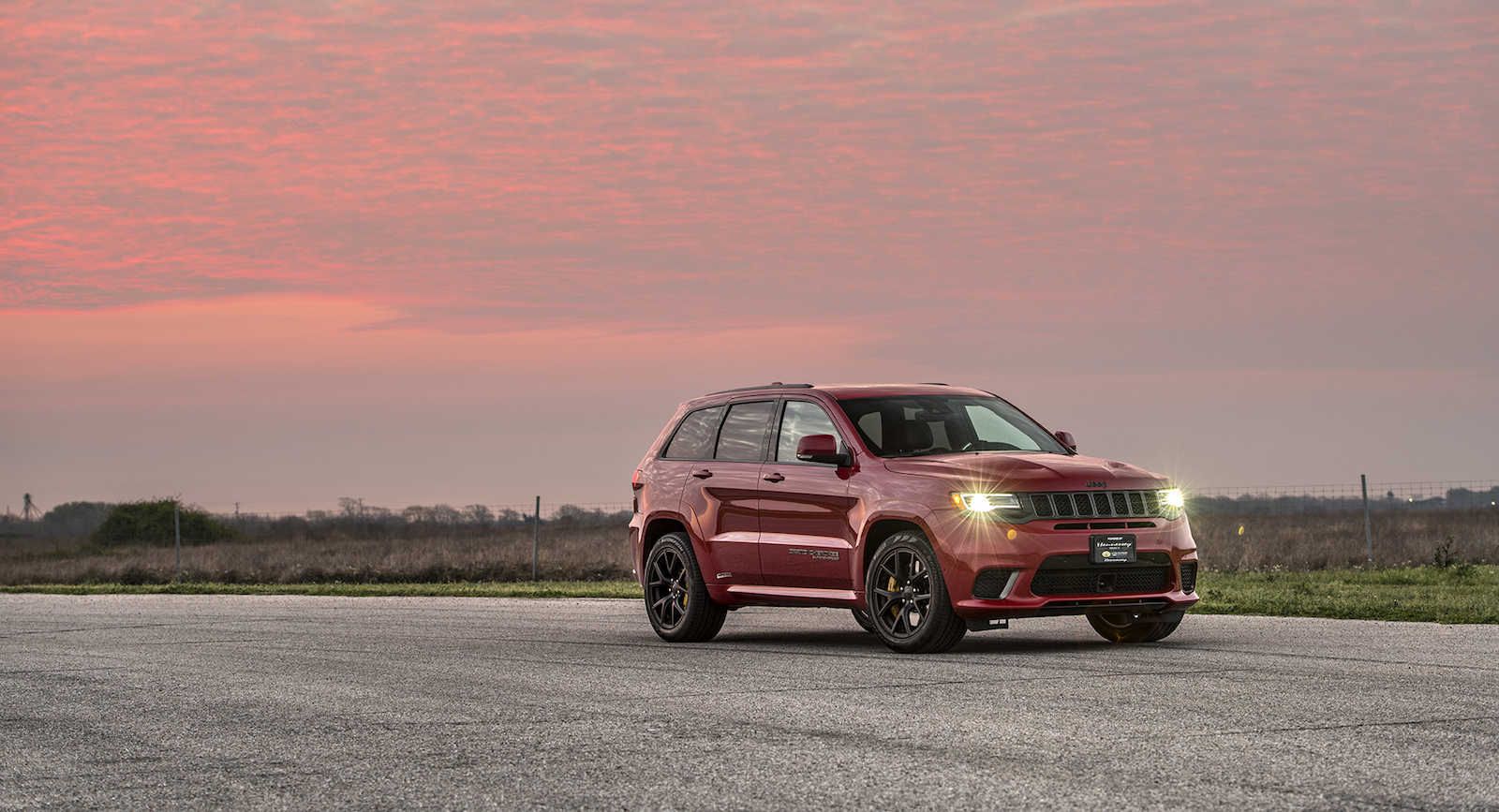 Hennessey Jeep Grand Cherokee Trackhawk Hennessey Didn’t Waste Any Time Making A 850-HP Jeep Grand Cherokee Trackhawk