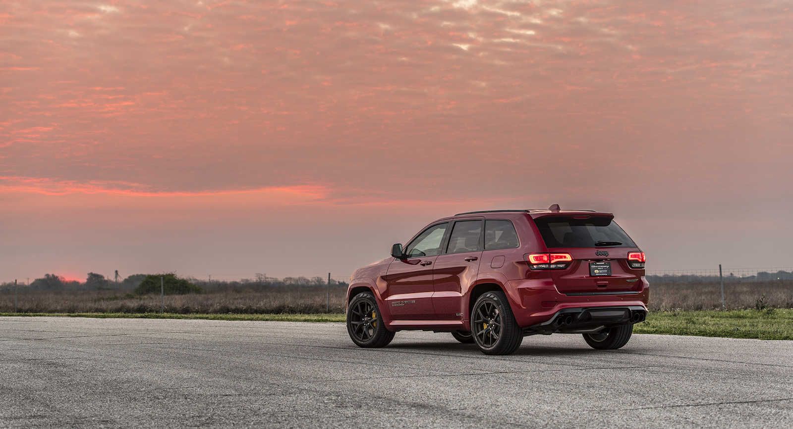 Hennessey Jeep Grand Cherokee Trackhawk Hennessey Didn’t Waste Any Time Making A 850-HP Jeep Grand Cherokee Trackhawk