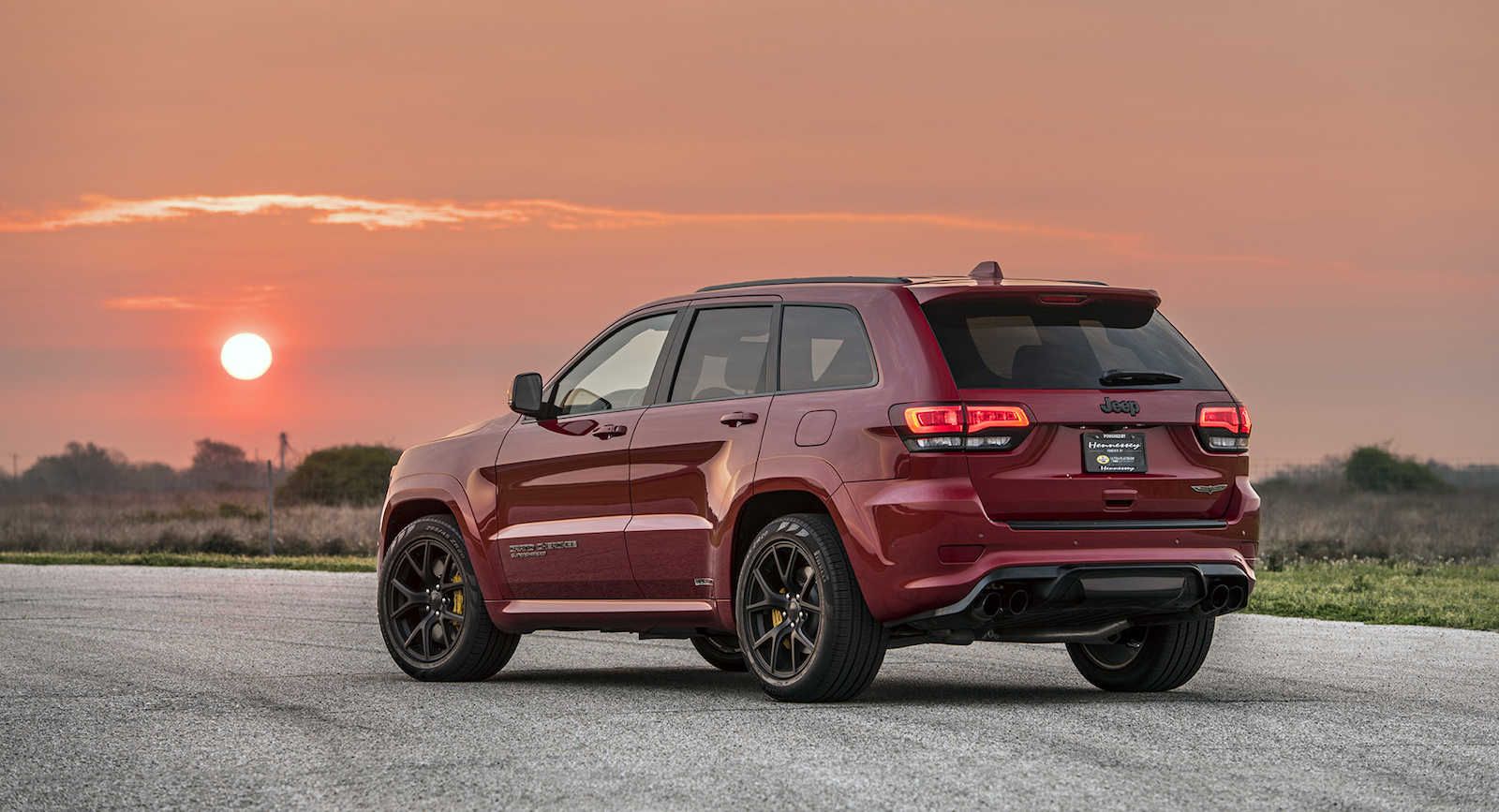 Hennessey Jeep Grand Cherokee Trackhawk Hennessey Didn’t Waste Any Time Making A 850-HP Jeep Grand Cherokee Trackhawk