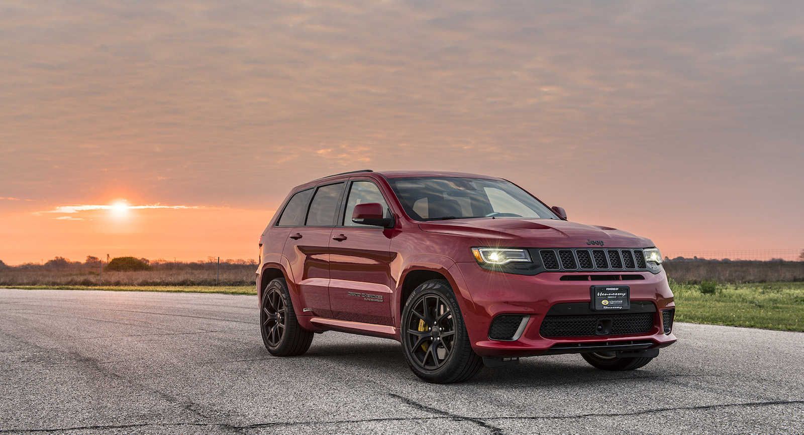Hennessey Jeep Grand Cherokee Trackhawk Hennessey Didn’t Waste Any Time Making A 850-HP Jeep Grand Cherokee Trackhawk