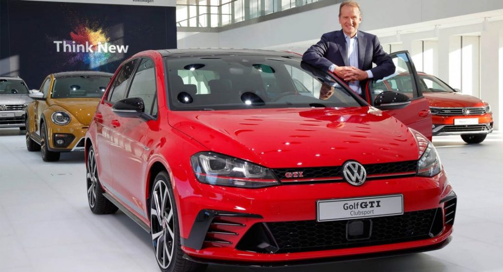  Matthias Müller Out As VW CEO, Being Replaced By Herbert Diess