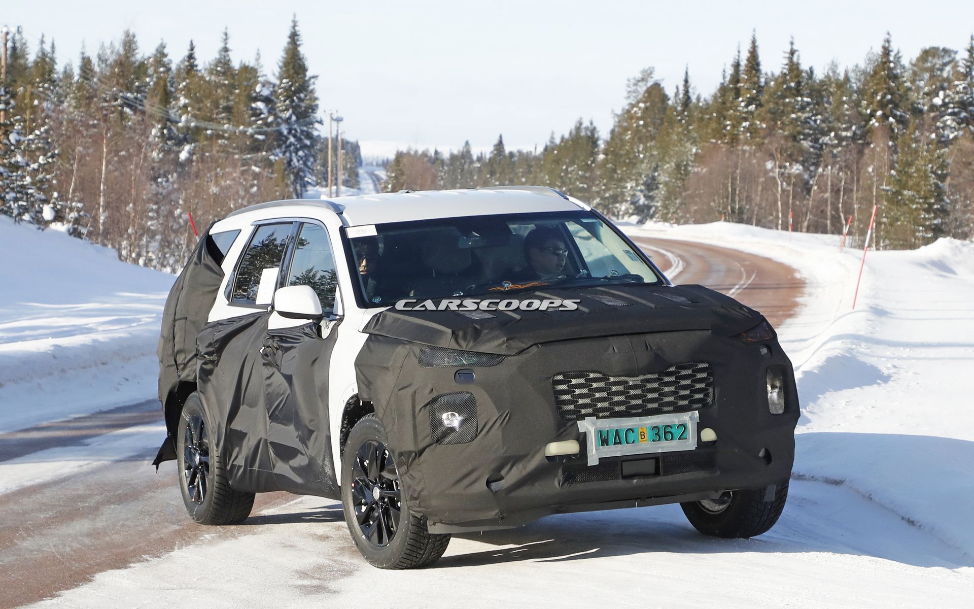 Hyundai-Full-Size-SUV-4 2020 Hyundai Palisade Full-Size SUV To Be Offered As An 8-Seat Hybrid