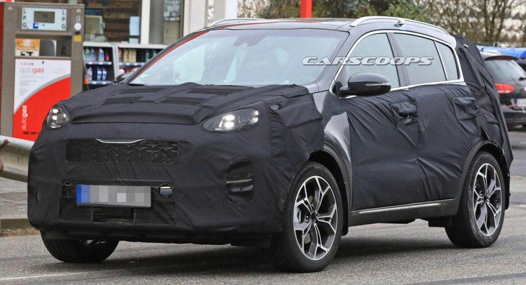  2019 Kia Sportage Facelift Spied With New Lighting Units