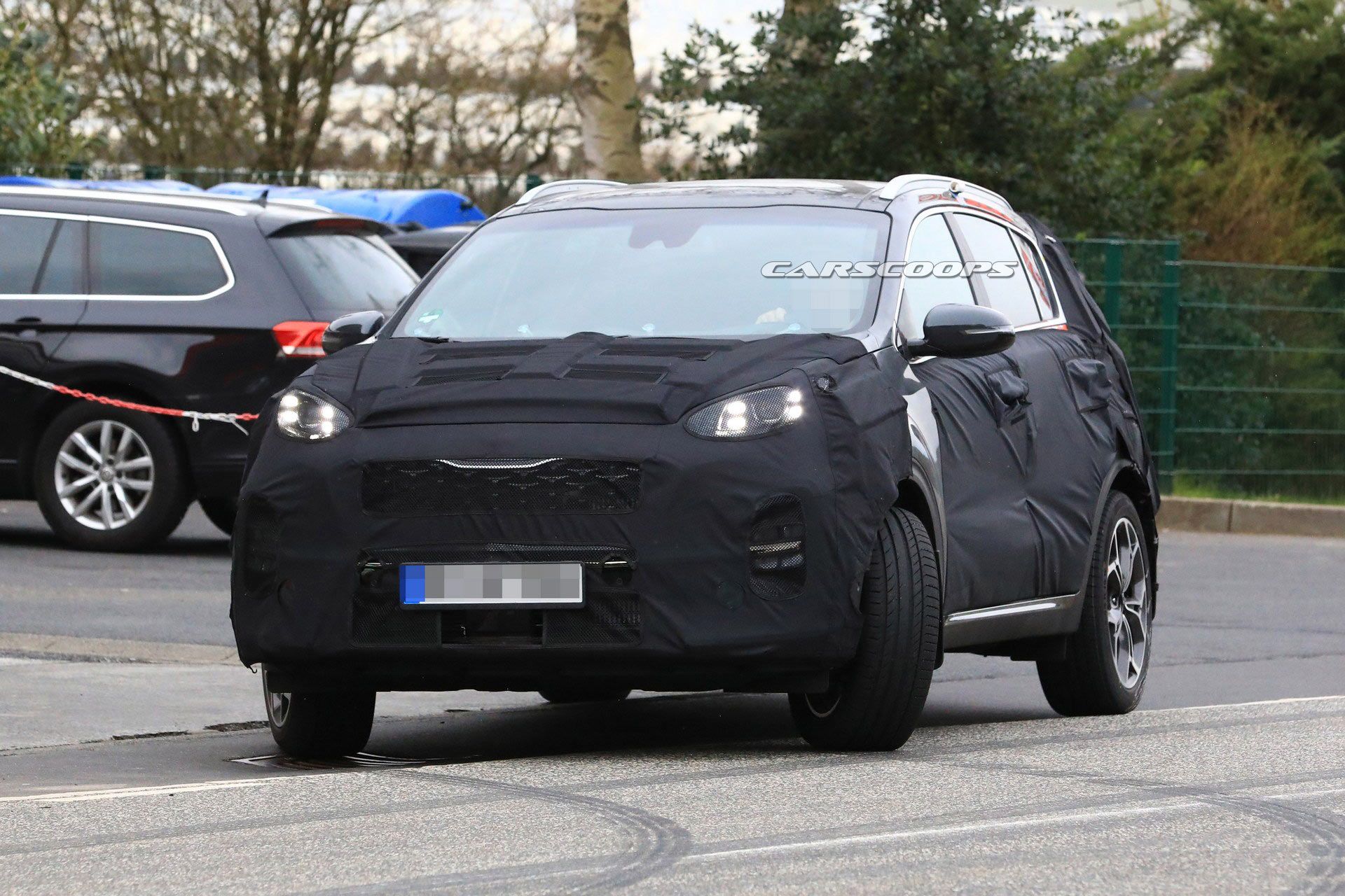Kia-Sportage-13 2019 Kia Sportage Facelift Spied With New Lighting Units