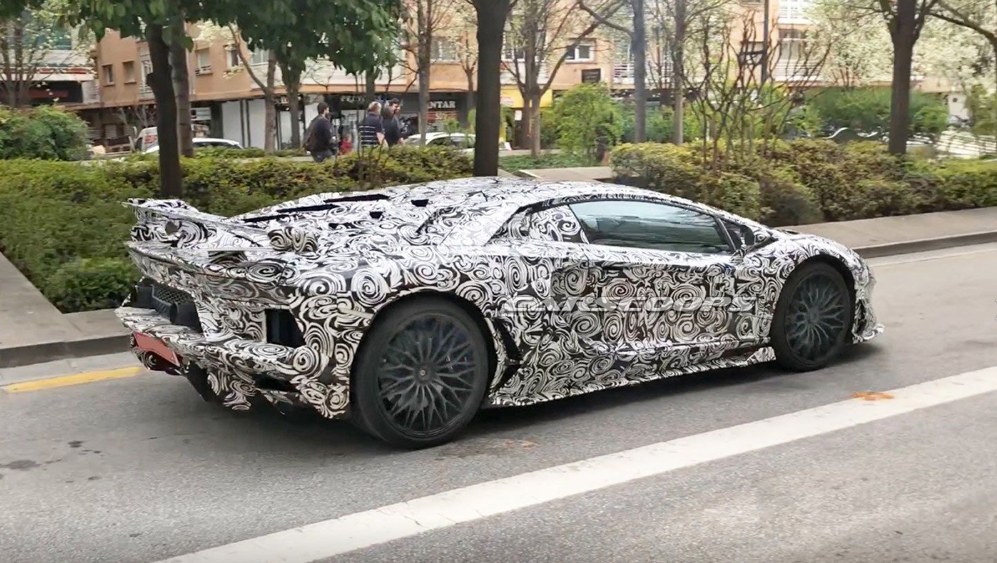 Lamborghini-Aventador-SV-3 Lamborghini Aventador SV Jota Spied, Could Have Around 800 HP