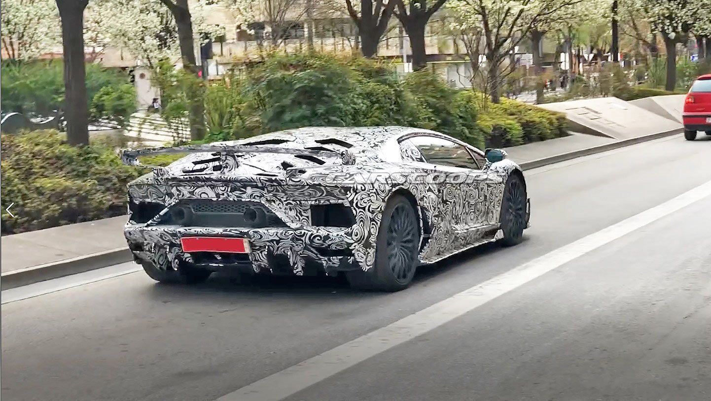 Lamborghini-Aventador-SV-5 Lamborghini Aventador SV Jota Spied, Could Have Around 800 HP
