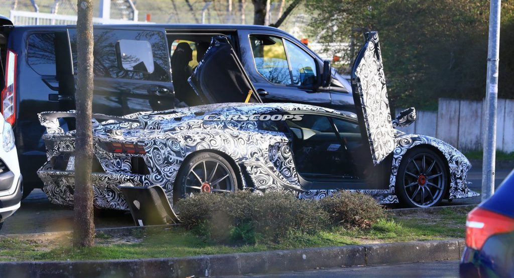 Is Lamborghini Attempting A ‘Ring Lap Record With The Aventador SV J?