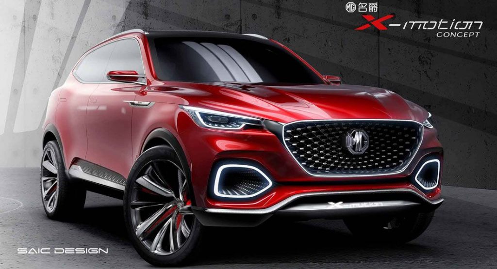  MG X-Motion Concept Will Lead To A 2019 Production SUV