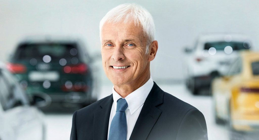 VW CEO Matthias Müller Could Be Ousted By Friday Over Dieselgate