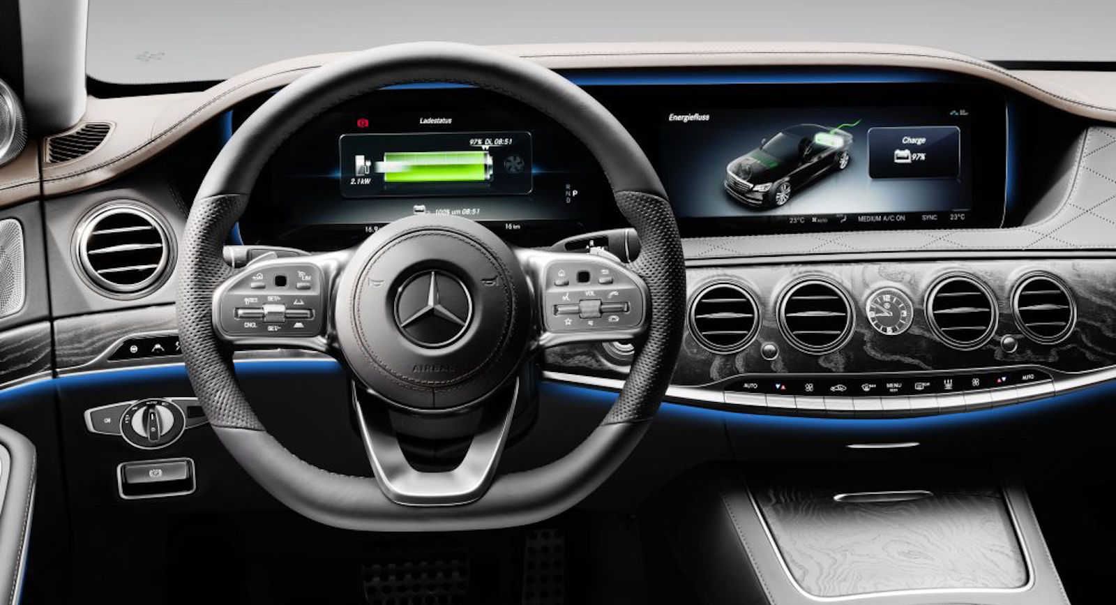 Mercedes Benz S560e Hate It Or Love It? Infotainment Touchscreens That Looked Tacked On