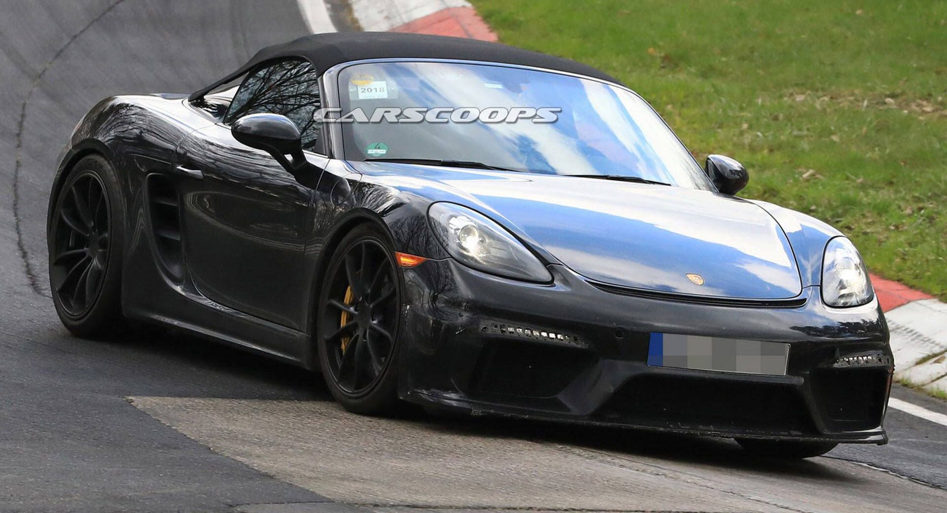 Porsche Teases New Roadster – Is It The 718 Boxster Spyder?