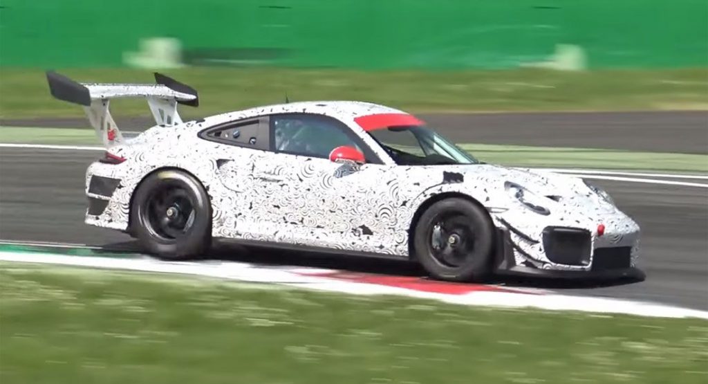  Is This The 911 GT2 RSR Racer Porsche Is Testing In Monza?